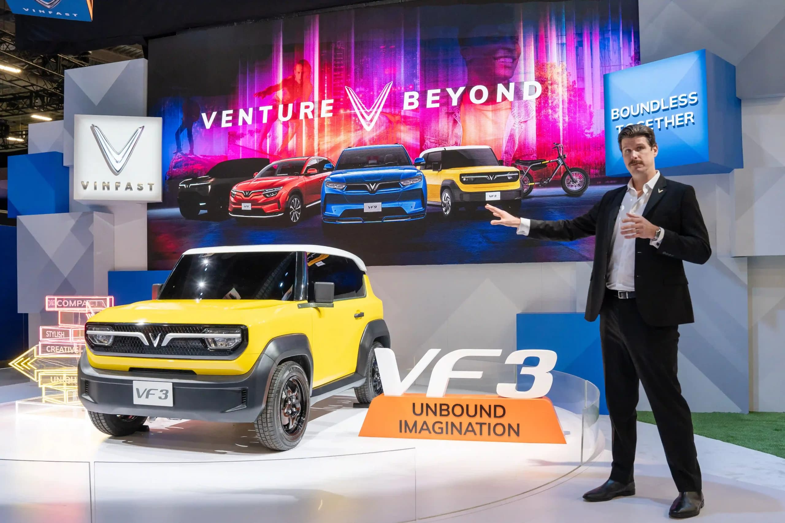 Vinfast VF 3 tại CES 2024 - giới thiệu